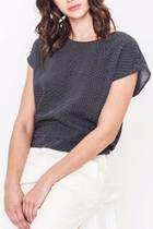  Drop Shoulder Tie Top