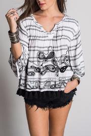  Adam Embroidered Poncho