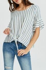  Ivory Hem Top