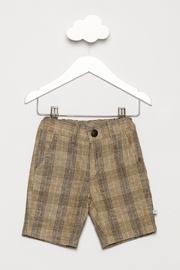  Tan Plaid Shorts