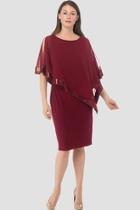  Elise Cranberry Dress