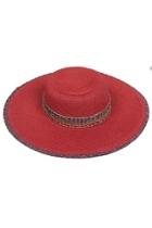  Red Straw Hat