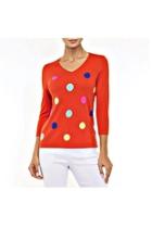  Red Dot Sweater