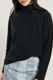  Marbled Rib Knit Sweatshirt
