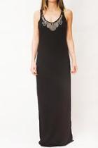  Beaded Applique Dress