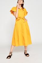  Saffron Poplin Dress