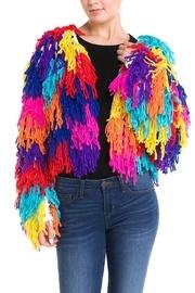  Colorful Shag Sweater