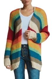  Rainbow Open Cardigan
