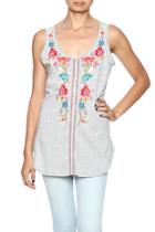  Calista Embroidered Tank