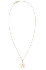  Yellow-gold-pave Alphabet Charm