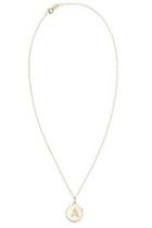 Yellow-gold-pave Alphabet Charm