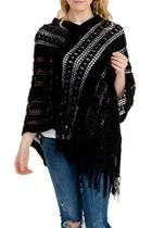  Sequins Threaded Poncho
