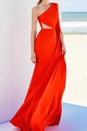  Satin Crepe Gown