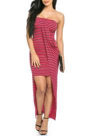  Striped Sleeveless Dress