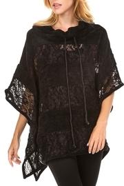  Chenille Lace Poncho