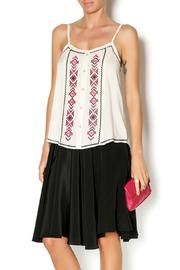  Sleeveless Embroidered Tank