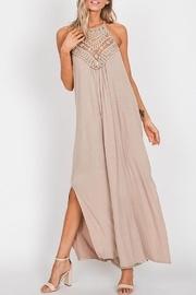  Taupe Maxi Dress