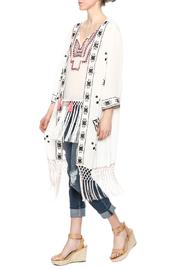  Long Ivory Cardigan
