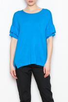  Ruffle Sleeve Tops