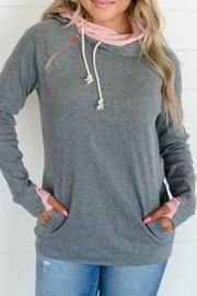  Doublehood-sweatshirt Lovely Rose