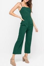  Structured Square-neckline Jumpsuit