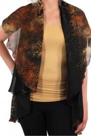  Chiffon Vest-camel