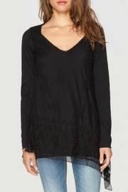  Asymmetrical Overlay Tee