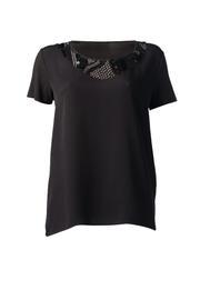  Black Embellished Top
