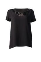  Black Embellished Top