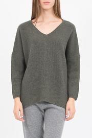  Shaker Stitch Sweater