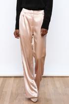  Satin Flare Pants
