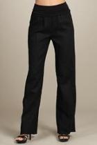  Black Linen Pant