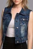  Cropped Up Vest