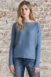  Long Sleeve Boatneck Sweater