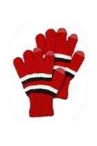  Red Striped Gloves