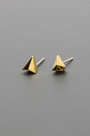  Folded Stud Earrings