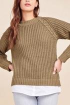  Sage Knit Sweater