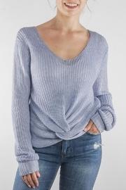  Twisted Sweater Blue
