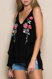  Embroidered Double-layer Tank