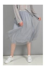  Pleated Tulle Skirt