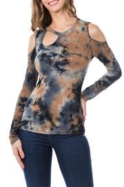 Megan Cutout Cold Shoulder Top