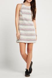  Woven Tweed Dress