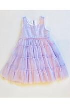  Lavender Ruffle Dress