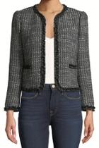  Tweed Ruffle Jacket