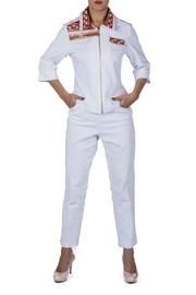  White Denim Pants