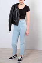  Side Lace Up Jeans