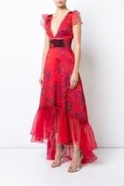  High Low Plunging Gown