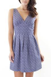 Scalloped Flare Dress