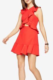  Ruffled Cutout Dress