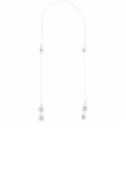 Baroque Freshwater 6 Pearl Double Wrap Necklace - Gold